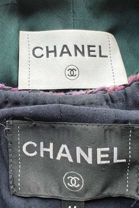 chanel clothing tags|chanel authentication tag.